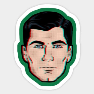 Archer Pop Art 3D! Sticker